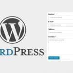 Cómo realizar un formulario de contacto personalizado en WordPress sin Plugins