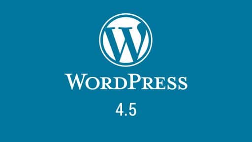WordPress 4.5