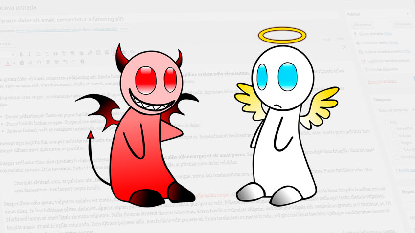 page builders angeles o demonios