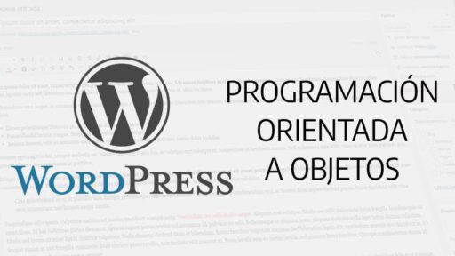 programación orientada a objetos en WordPress